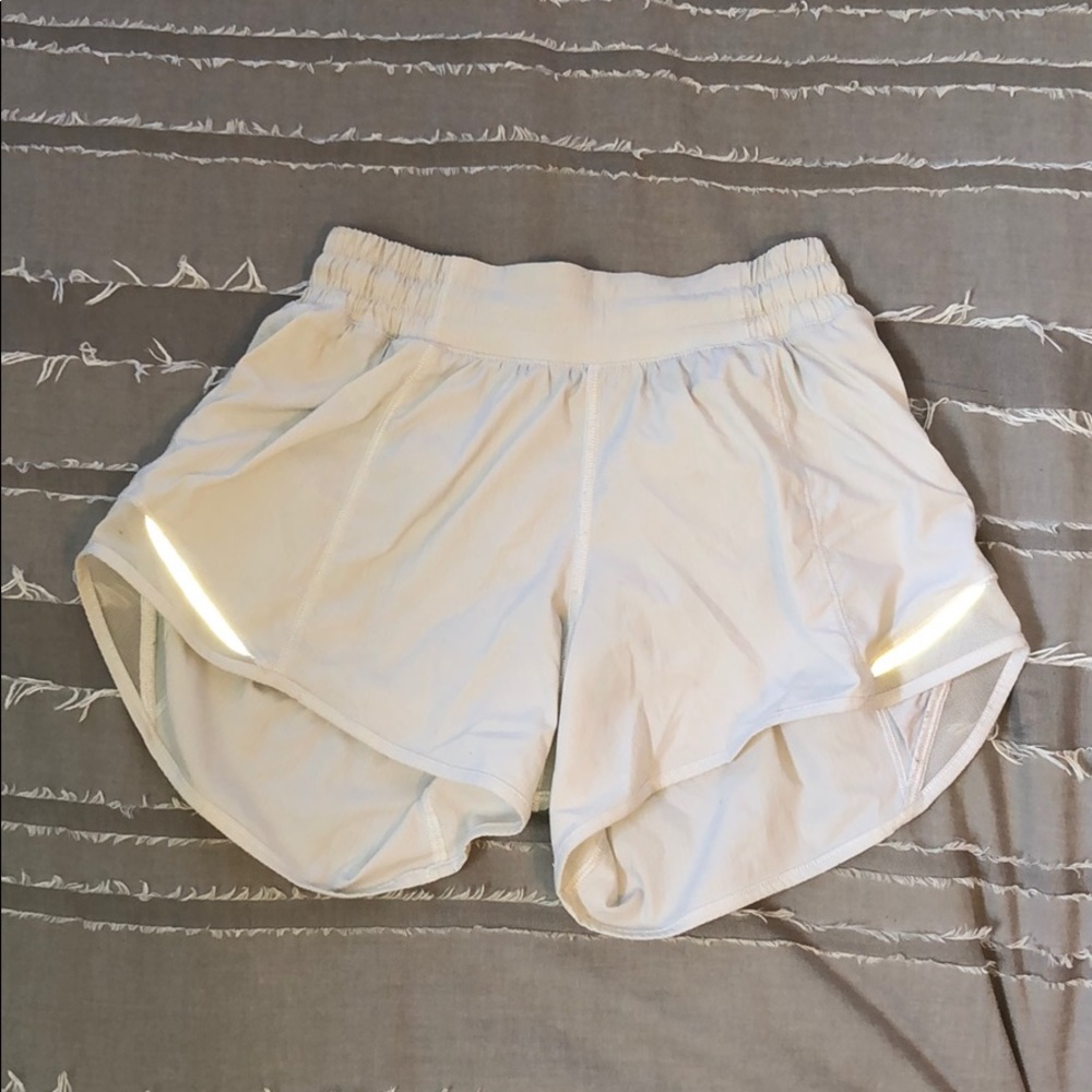 COPY - Size 2 white 4 inch Lululemon shorts